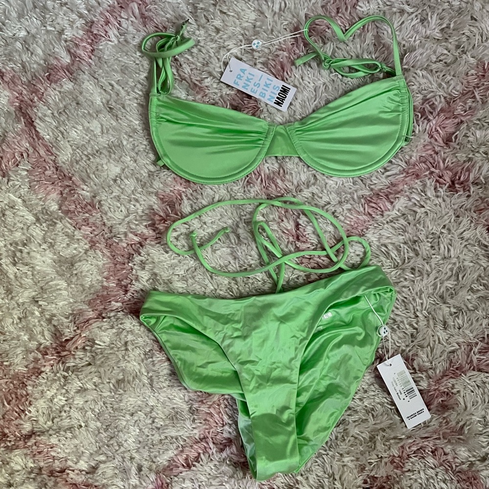 Frankie’s Bikini’s Maggie Satin Bikini